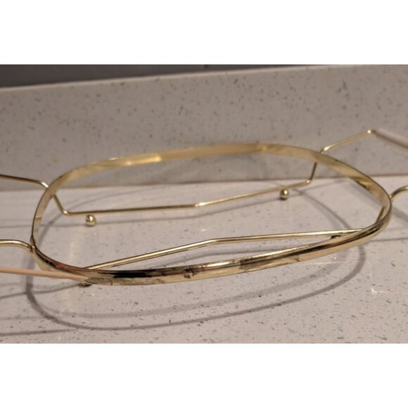 Vintage CorningWare Blue Cornflower Casserole Dish Lid Metal Rack 5 quart - Picture 12 of 16